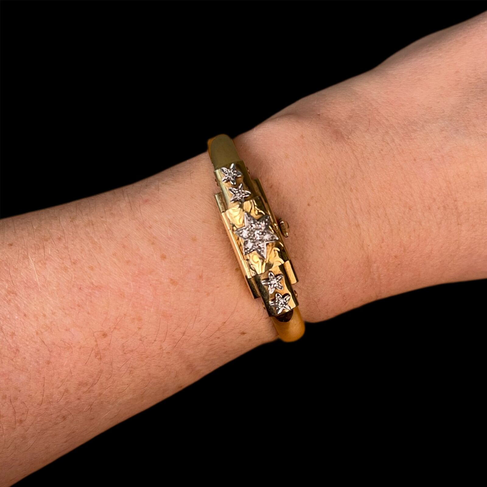 Vintage Bucherer 18K armbåndsur - Billede 9