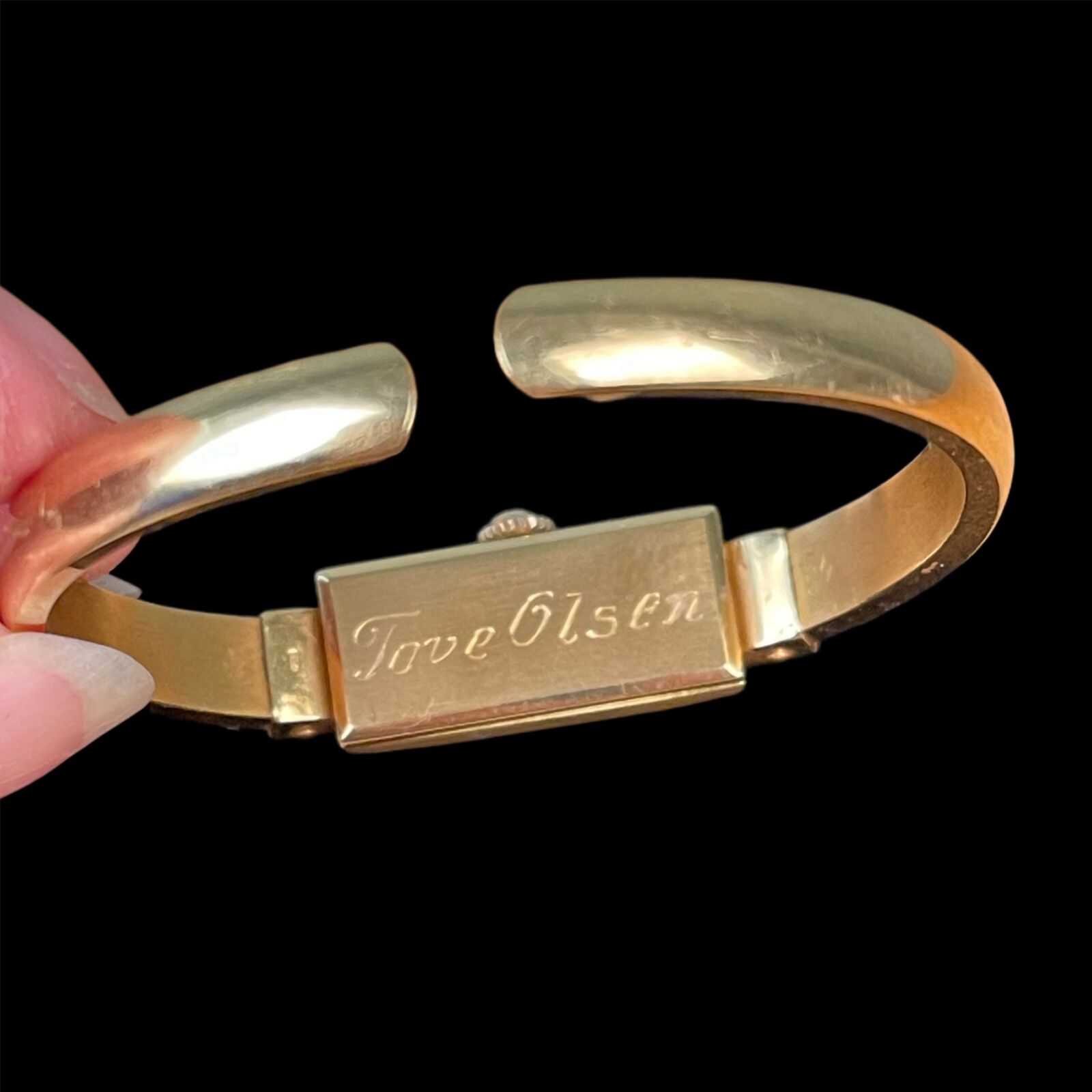 Vintage Bucherer 18K armbåndsur - Billede 7