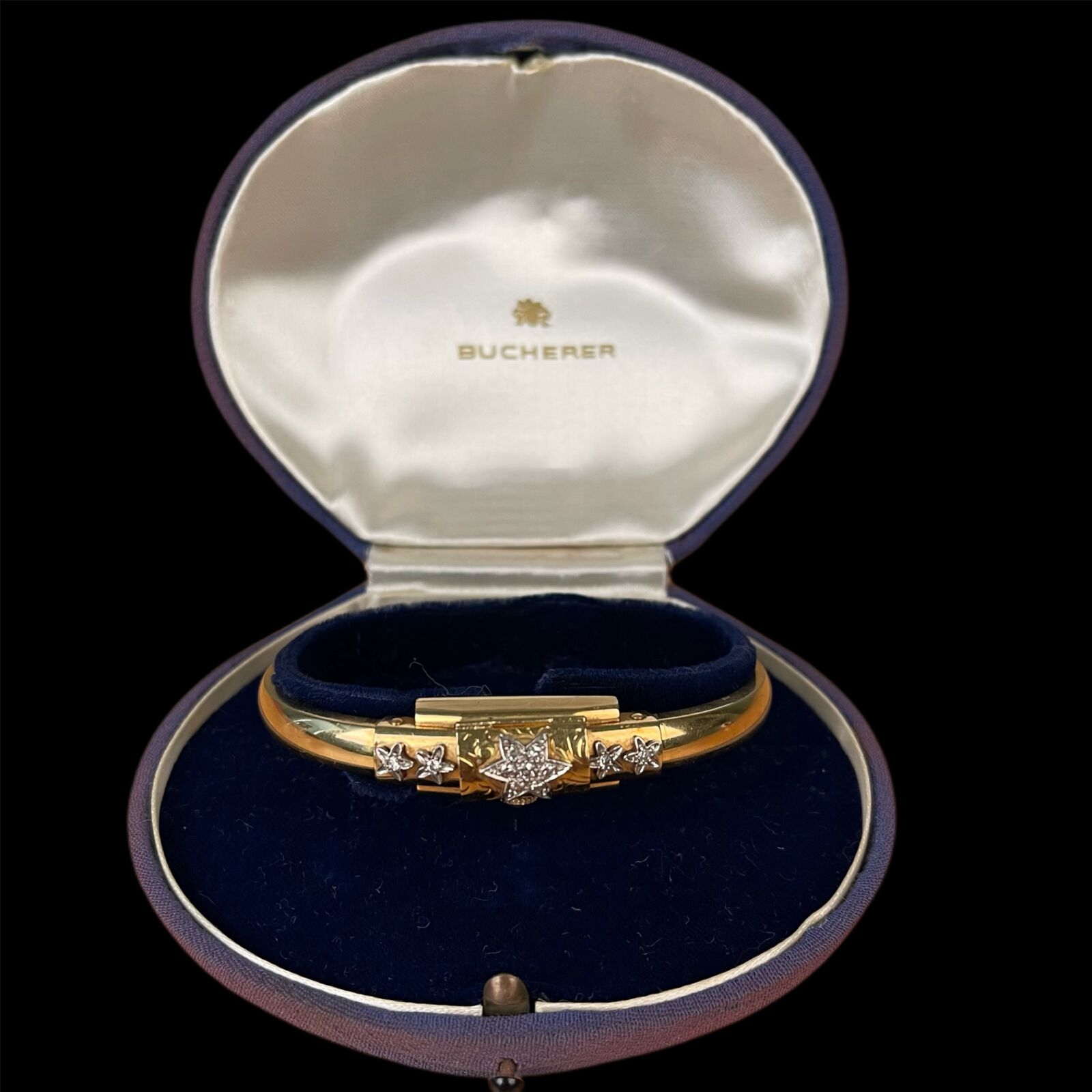 Vintage Bucherer 18K armbåndsur