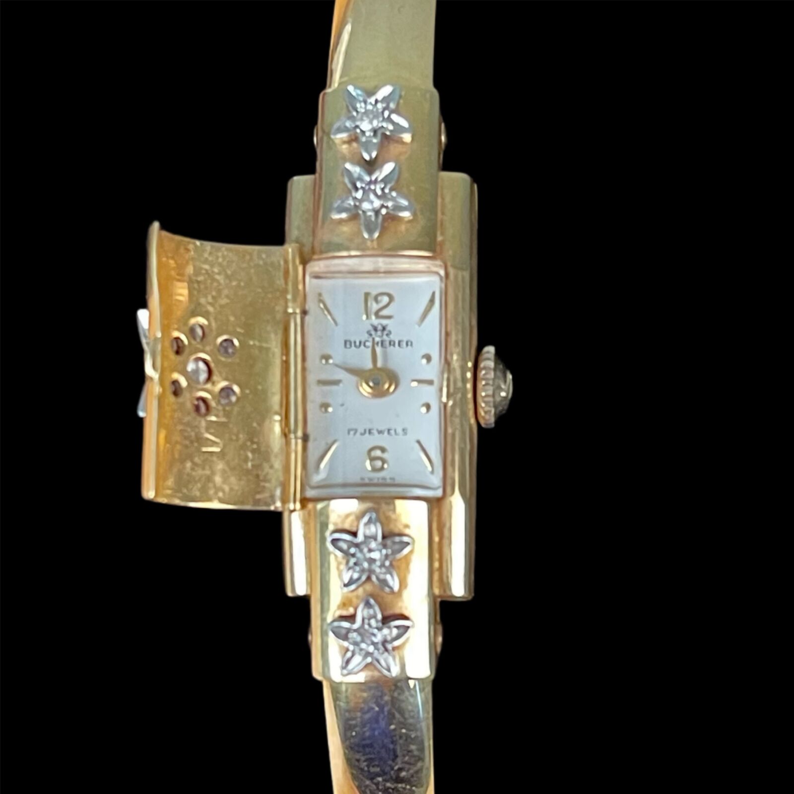 Vintage Bucherer 18K armbåndsur - Billede 5