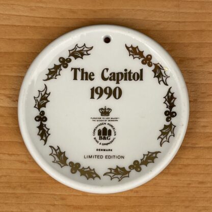 Bing & Grøndahl The Capitol 1990 ornament - Image 2