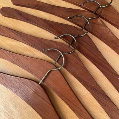 6 teak bøjler - Billede 2