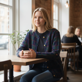 Busnel strik cardigan str. M/L