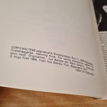 Corto Maltese - Balladen om det fordømte hav - 1. oplag - Image 2