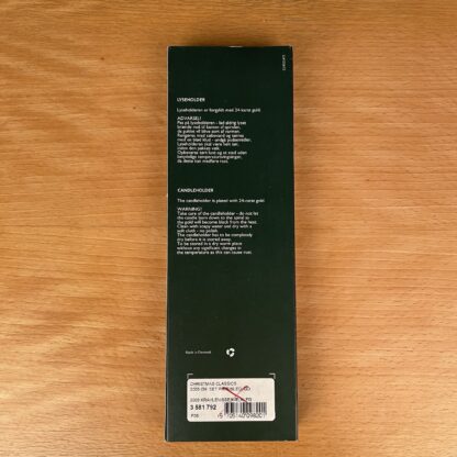 Georg Jensen lysholder sæt 2005 Nisse og kælk - Billede 3