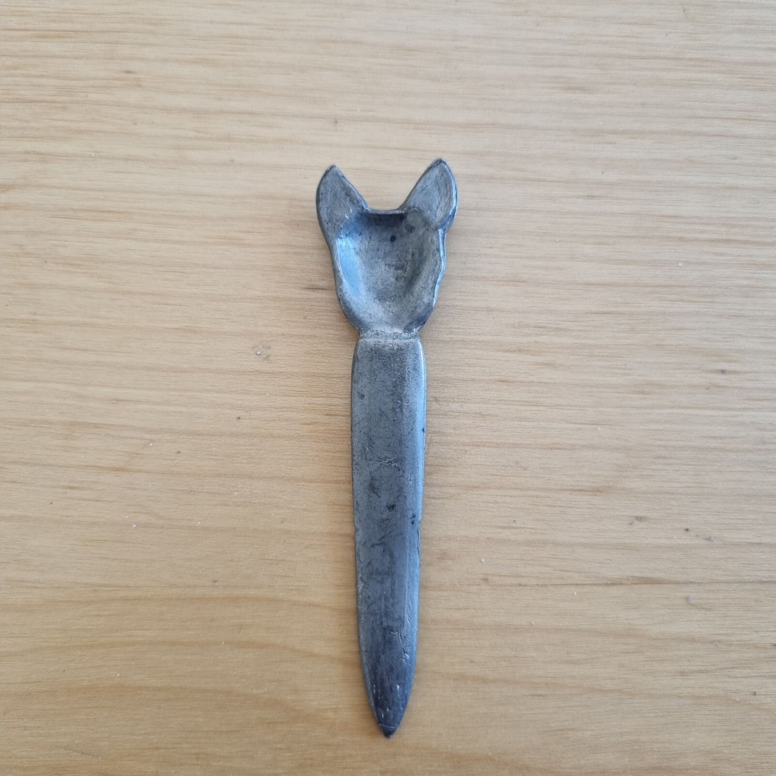 Brevkniv med dekoration i form af hundehoved - Billede 3