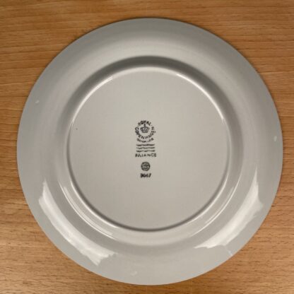 Royal Copenhagen fajance Blåkant dessert tallerken nr. 3067 - Image 3