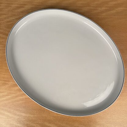 Royal Copenhagen fajance Blåkant ovalt fad nr. 3080