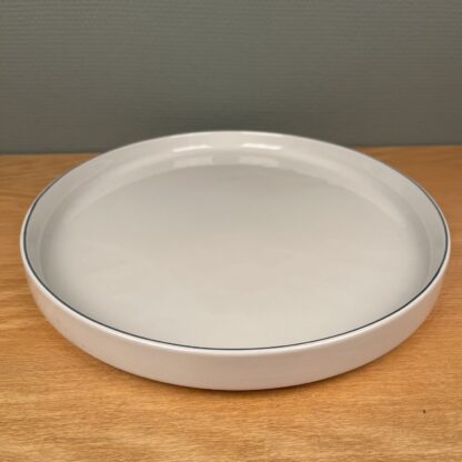 Royal Copenhagen fajance Blåkant ovalt fad nr. 3080 - Image 2