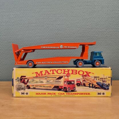 Matchbox M-8 biltransport m. æske - 1960erne