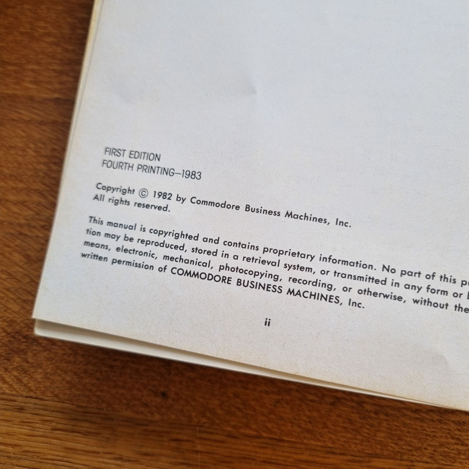 Commodore 64 - Programmer's Reference Guide - 1983 - Billede 2