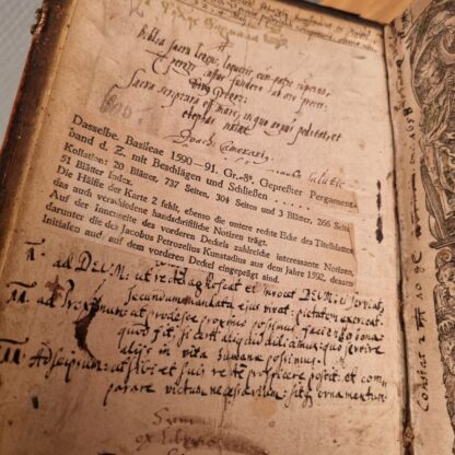 Gl. bibel - Biblia Sacra Veteris et Novi Testamenti - Basel, 1591 - Image 6