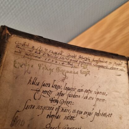 Gl. bibel - Biblia Sacra Veteris et Novi Testamenti - Basel, 1591 - Image 7