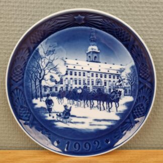 Royal Copenhagen juleplatte 1992