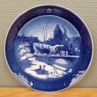 Royal Copenhagen juleplatte 1999