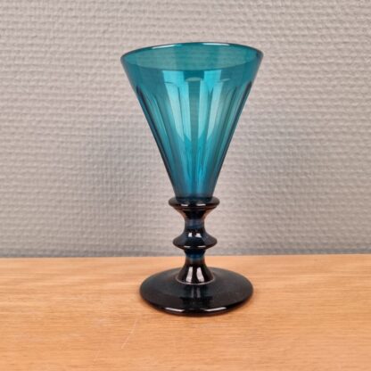 Anglais hvidvinglas - grønt - 13cm, ca. 1860