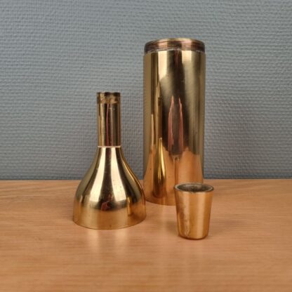 Cocktail shaker i messing - Italiensk design - Image 2