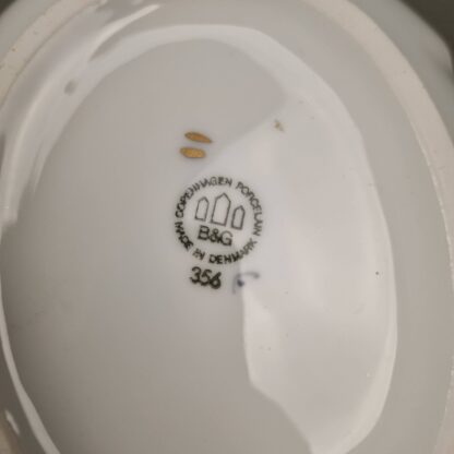 Mågestel med guld - lille bladfad nr. 356 - Image 2