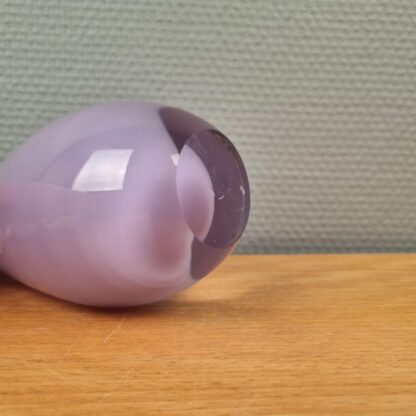 Kunstglas - vase i lilla nuancer - Image 2