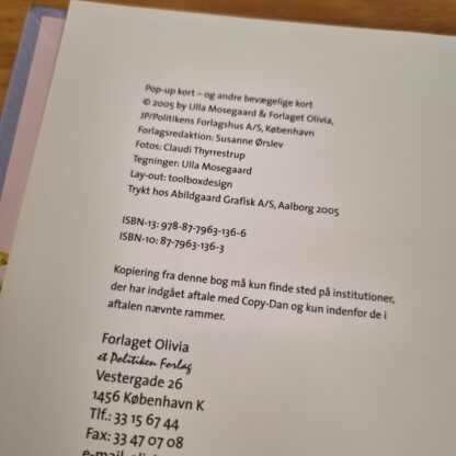 Ulla Mosegaard - Pop-up kort og andre bevægelige kort - Image 2