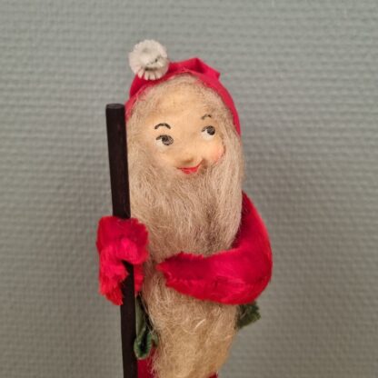 Gammel piberenser nisse i flot stand - 23cm - Image 2