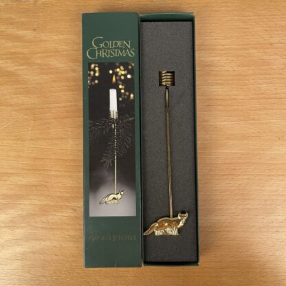 Georg Jensen lysholder Ræv 2002