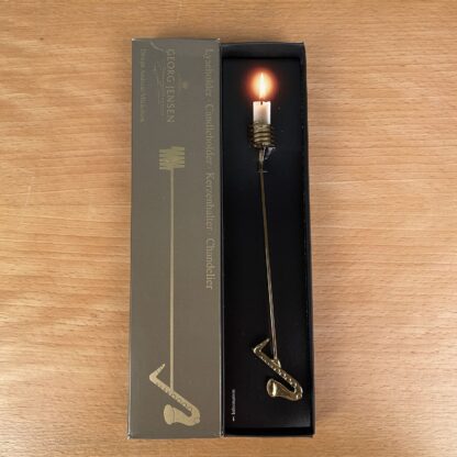 Georg Jensen lysholder Saxofon 1996