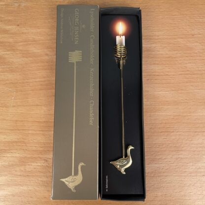 Georg Jensen lysholder Gås 1998
