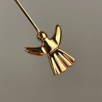 Georg Jensen lysholder Engel 1993 - Image 4