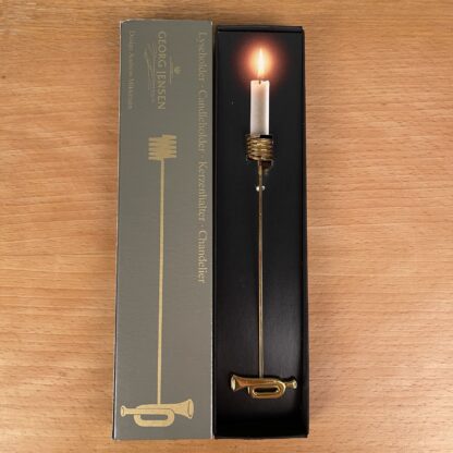 Georg Jensen lysholder Trompet 1991