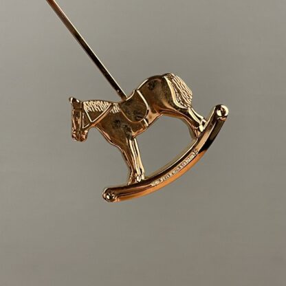 Georg Jensen lysholder Gyngehest 1996 - Image 4