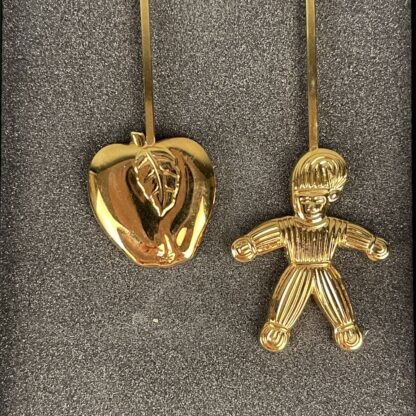 2 Georg Jensen lysholdere Garnnisse og Æble - Image 2