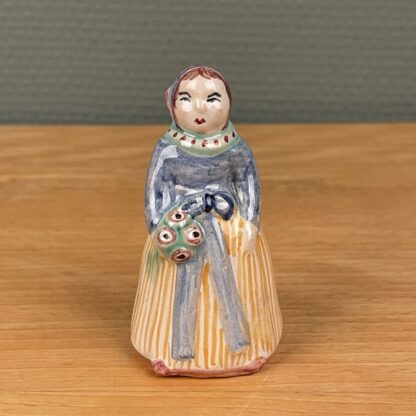 L. Hjorth egnsfigur - kvinde 7,5cm