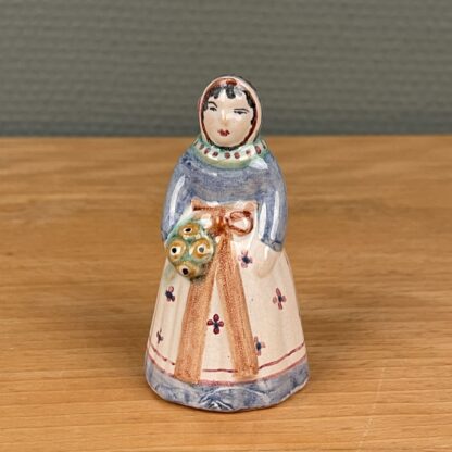 L. Hjorth egnsfigur - kvinde 7,5cm