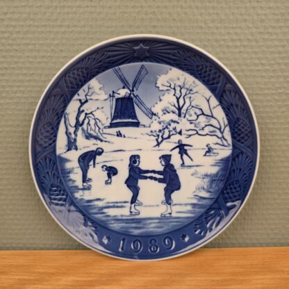 Royal Copenhagen juleplatte fra 1989