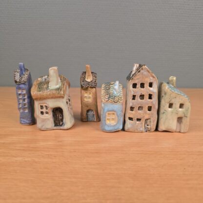 Miniature keramik hus 7cm - #2s - Image 6