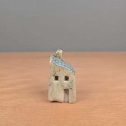 Miniature keramik hus 6cm - #1s