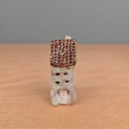 Miniature keramik hus 6,5cm - #3s