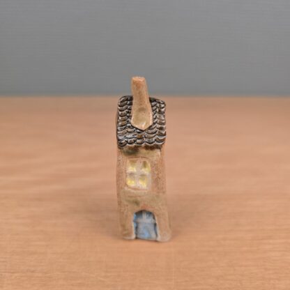 Miniature keramik hus 7cm - #5s - Billede 4