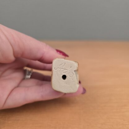 Miniature keramik hus 7cm - #5s - Billede 5