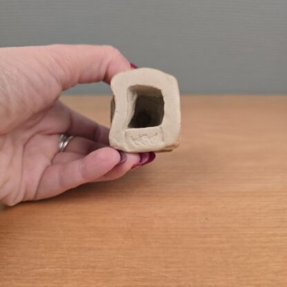 Miniature keramik hus 7cm - #4 - Image 6