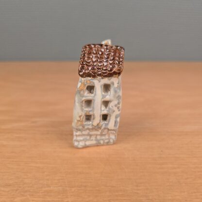 Miniature keramik hus 7cm - #6 - Image 4