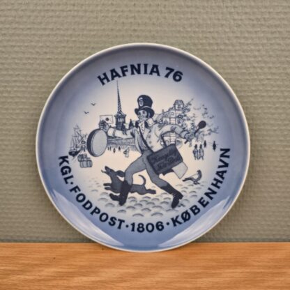 Bing & Grøndahl platte Hafnia 76. Kgl - Fodpost 1806 nr. 4881-619