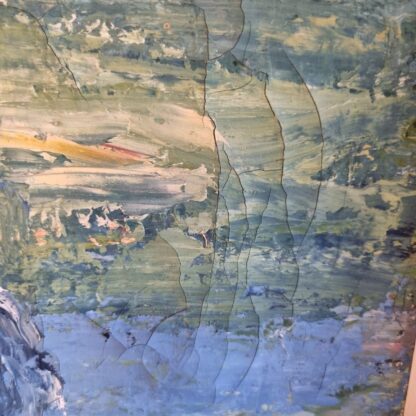 Ukendt kunstner - Impressionistisk landskabsmaleri - Image 4