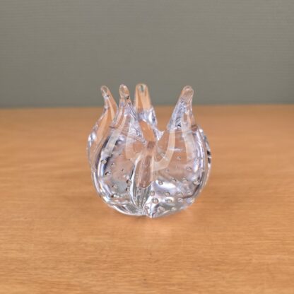 Lysestage i krystalglas fra Nantorp Sweden - Image 2