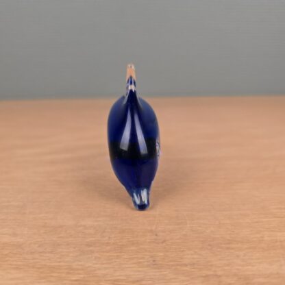 Glas delfin med blå krop - Image 4