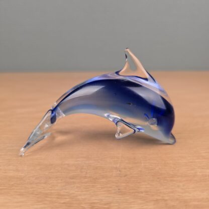 Glas delfin med blå krop - Image 3
