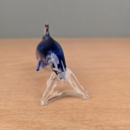 Glas delfin med blå krop - Image 2