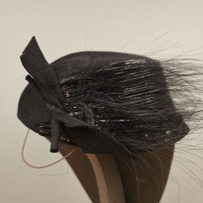 Vintage 50'er hat med fjer - Image 3