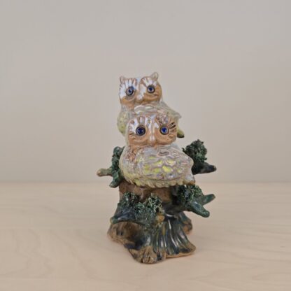 Keramik figur af ugler